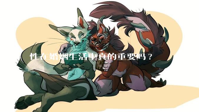 性在婚姻生活中真的重要吗?